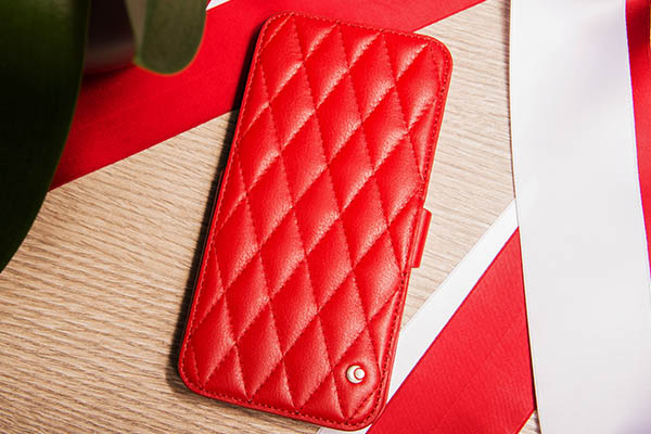 Funda de piel Apple iPhone 15 Plus