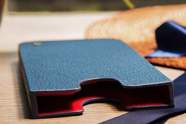 Capa em pele Apple iPhone 15 Plus