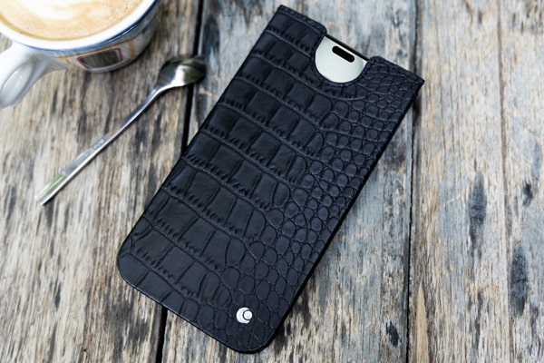 Custodia in pelle Apple iPhone 15 Plus