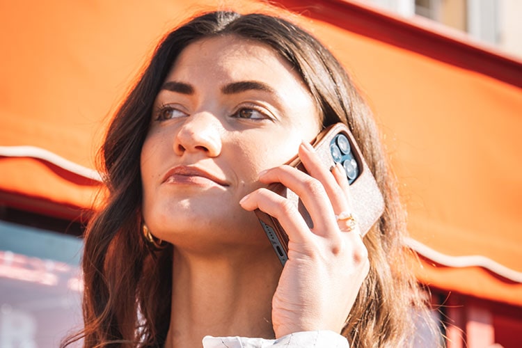 Funda de piel Apple iPhone 15 Pro Max