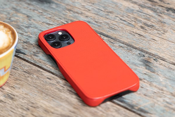 Funda de piel Apple iPhone 15 Pro Max