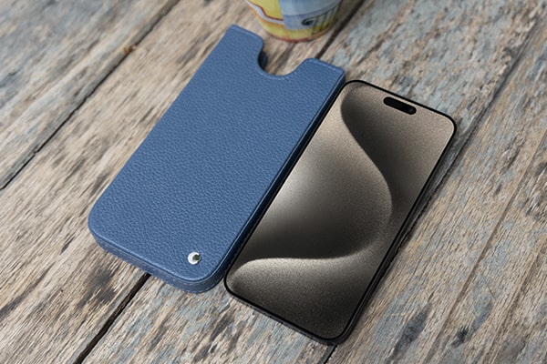 Custodia in pelle Apple iPhone 15 Pro Max