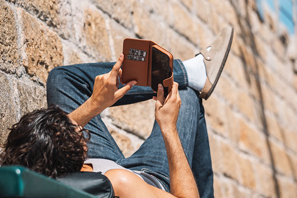 Capa em pele Apple iPhone 15 Pro Max