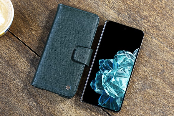 OnePlus Open leather wallet case