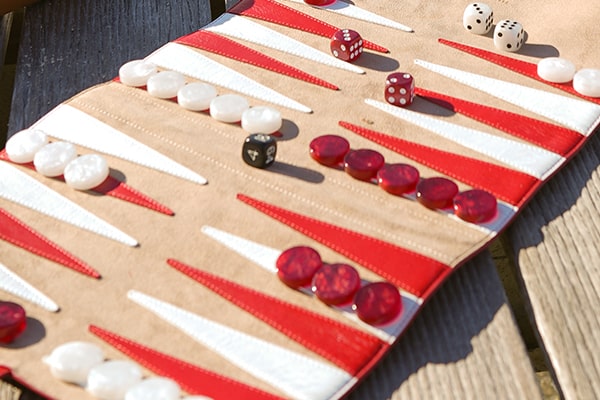 Backgammon de viaje
