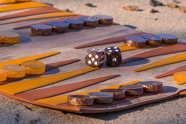 Backgammon de viaje