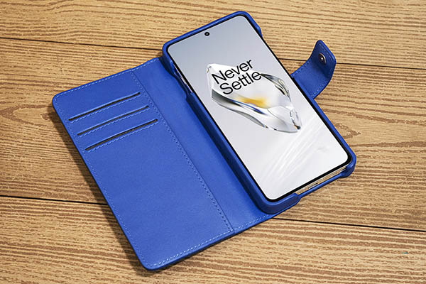 OnePlus 12 leather wallet case