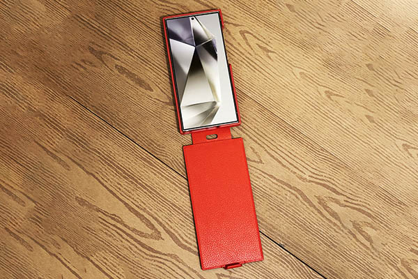 Custodia in pelle Samsung Galaxy S24 Ultra