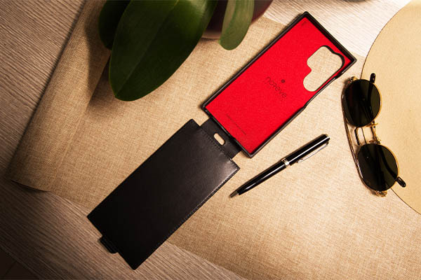 Housse cuir Samsung Galaxy S24 Ultra