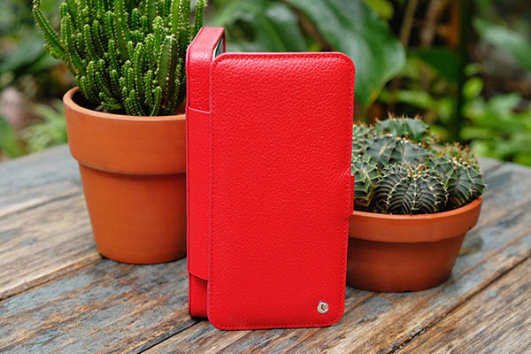 Custodia in pelle Samsung Galaxy A55