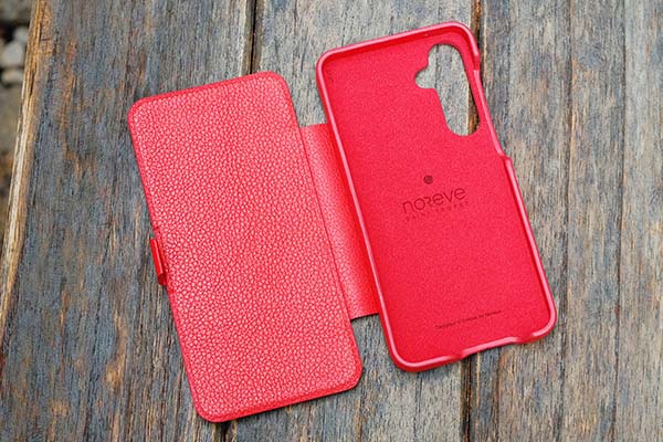 Samsung Galaxy A55 leather case