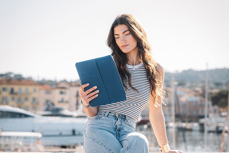 Capa em pele para Apple iPad Pro 13