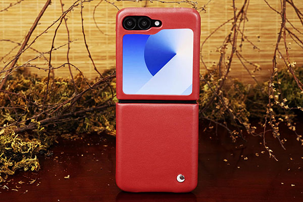 가죽 커버 Samsung Galaxy Z Flip6