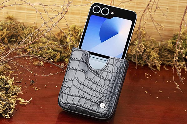 가죽 커버 Samsung Galaxy Z Flip6