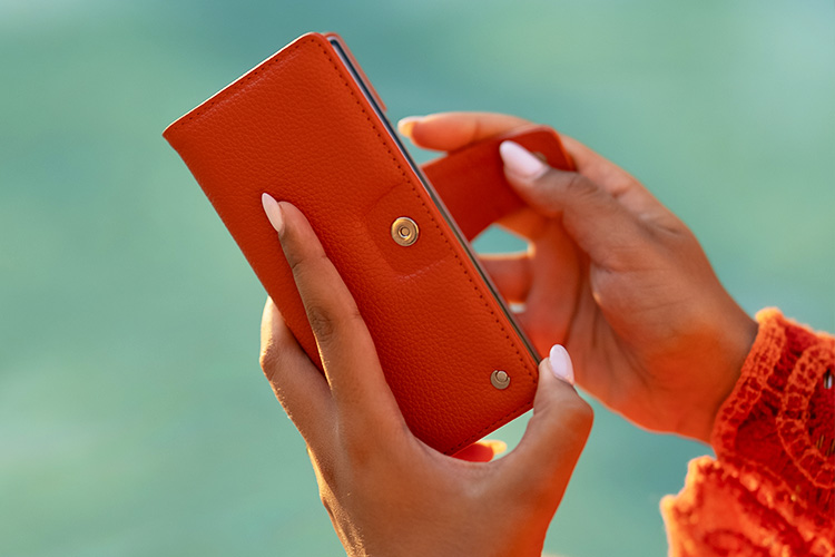 Étui portefeuille cuir Samsung Galaxy Z Fold6