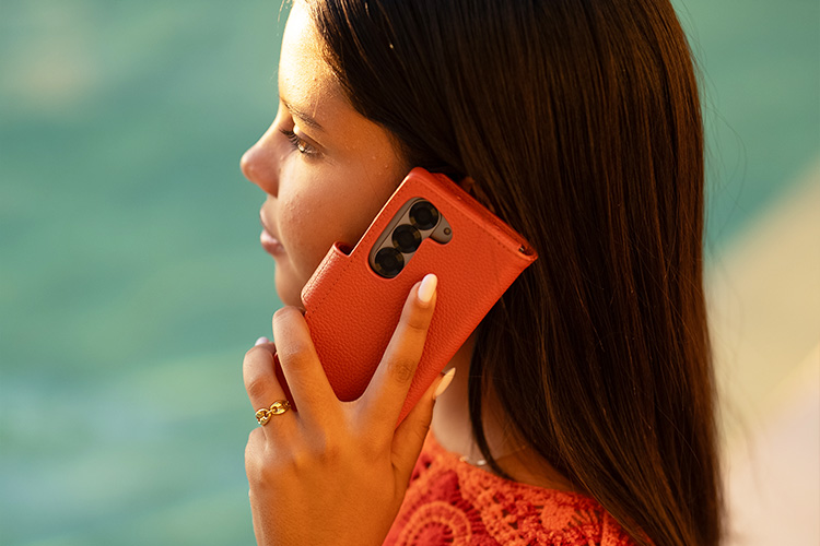 Custodia in pelle Samsung Galaxy Z Fold6