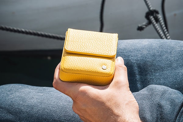 Bolsa de couro com aba Samsung Galaxy Z Flip6