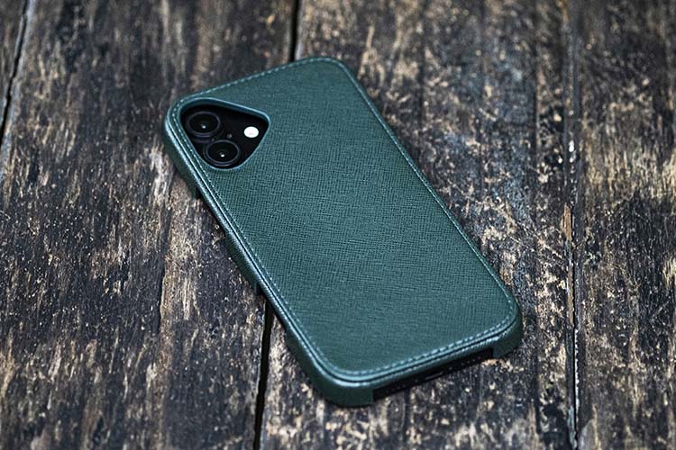 Coque cuir Apple iPhone 16 Plus