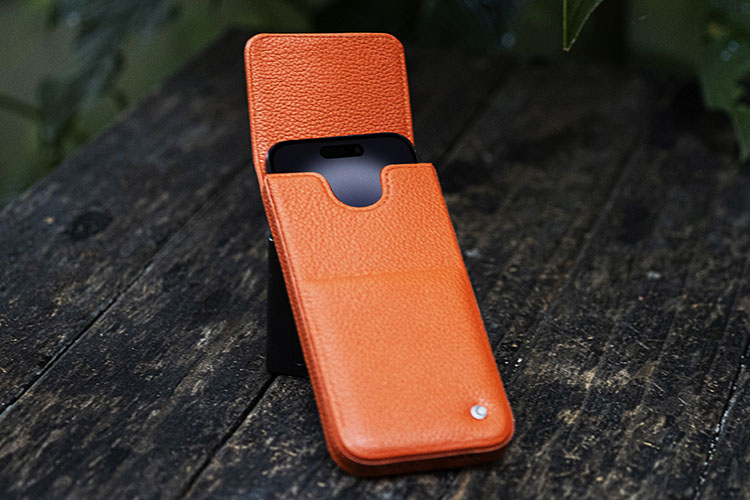 Capa em pele Apple iPhone 16 Plus