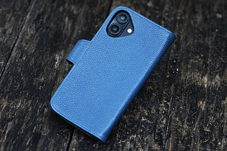 Funda de piel para cartera Apple iPhone 16 Plus