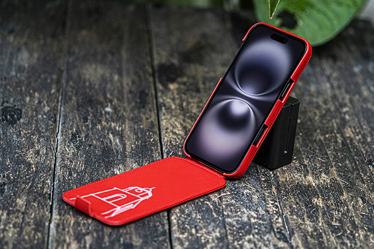 가죽 커버 Apple iPhone 16 Plus