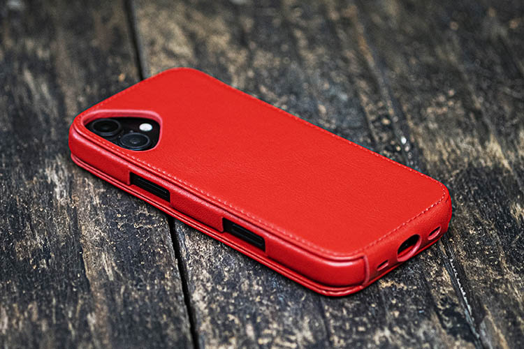 Housse cuir Apple iPhone 16 Plus