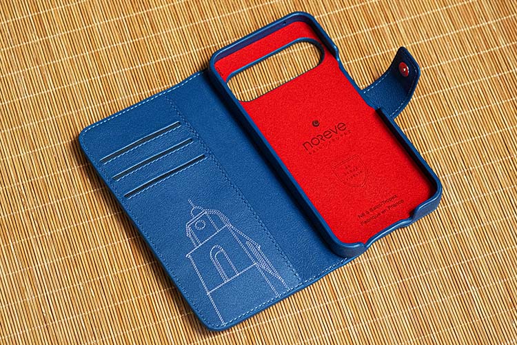 Étui portefeuille cuir Google Pixel 9 Pro