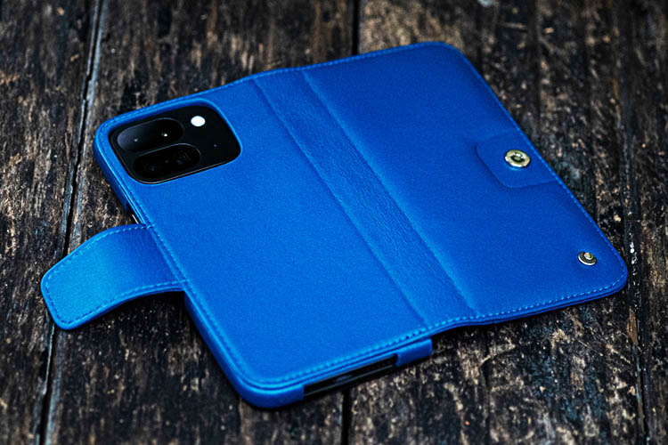 Capa de couro para carteira Google Pixel 9 Pro Fold