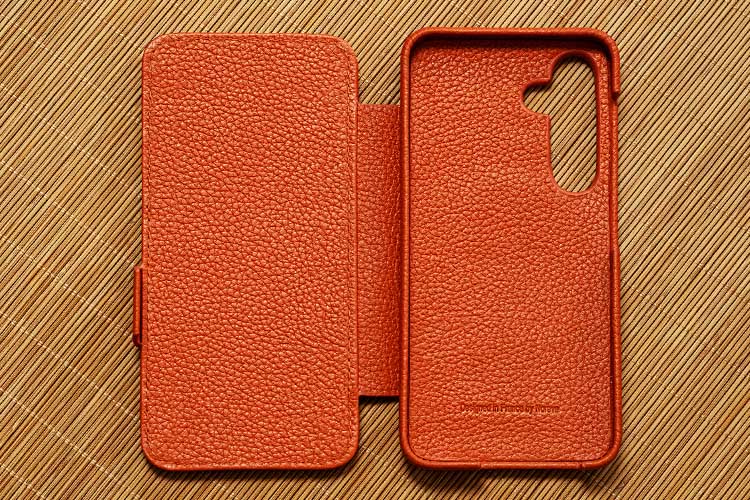 Custodia in pelle Samsung Galaxy S25