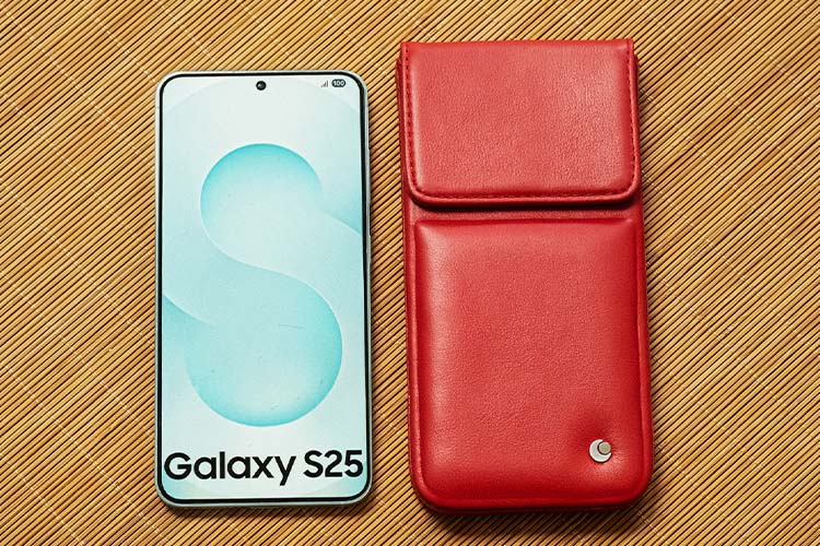 Lederschutzhülle Samsung Galaxy S25