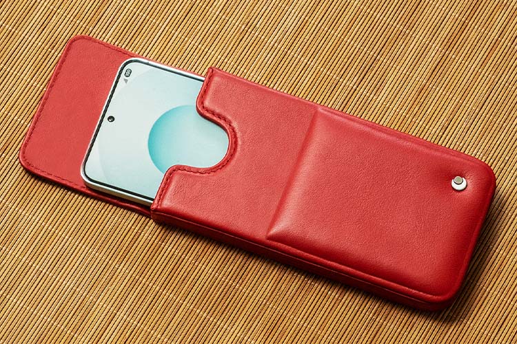 Custodia in pelle Samsung Galaxy S25