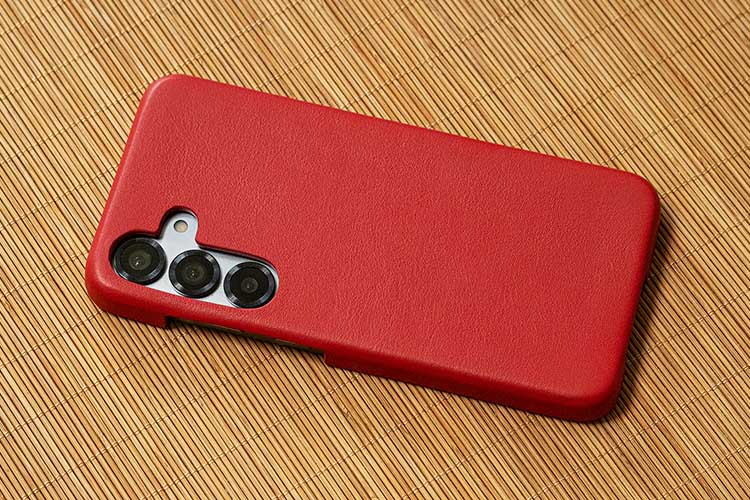 Funda de piel Samsung Galaxy S25+