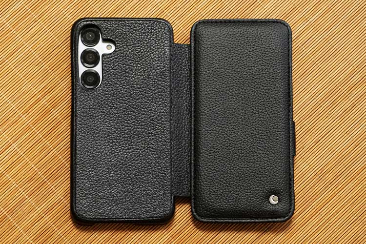 Custodia in pelle Samsung Galaxy S25+