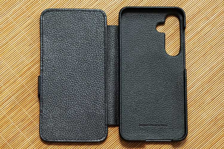 Capa em pele Samsung Galaxy S25+