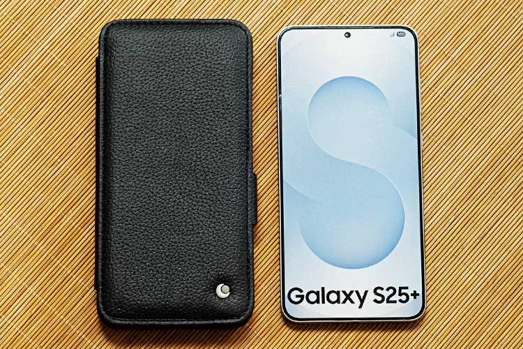 Lederschutzhülle Samsung Galaxy S25+