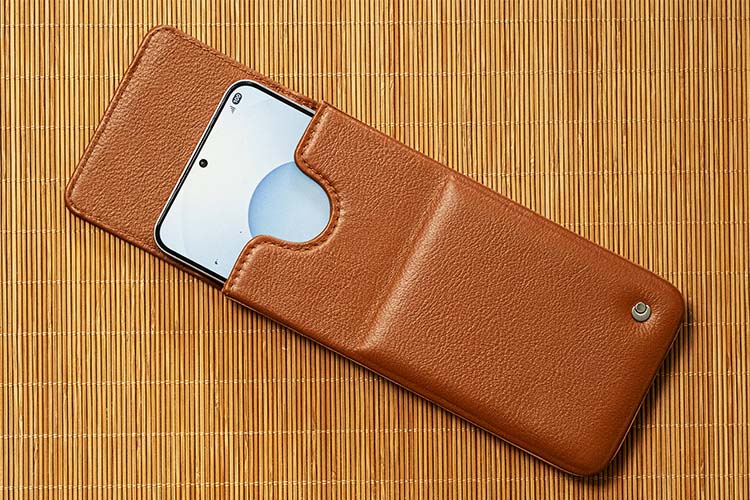Samsung Galaxy S25+ leather pouch