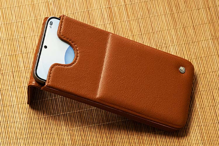 Funda de piel Samsung Galaxy S25+