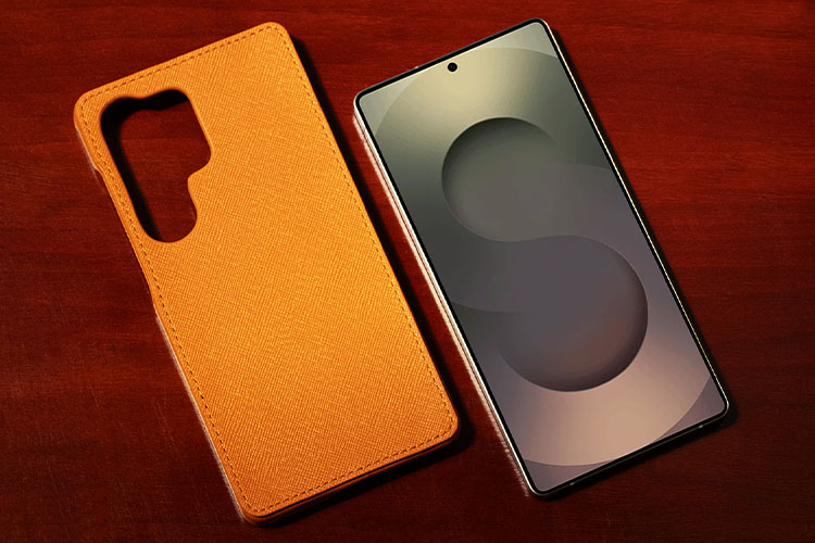 Custodia in pelle Samsung Galaxy S25 Ultra