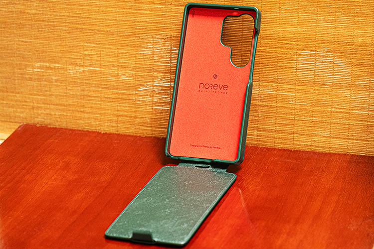 Capa em pele Samsung Galaxy S25 Ultra