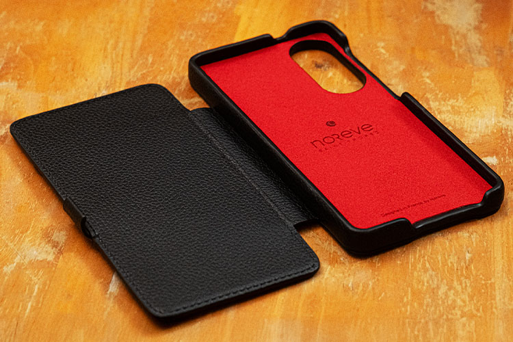 Funda de piel Samsung Galaxy S25 Edge