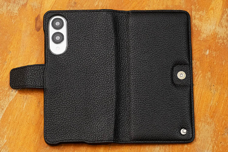 Capa de couro para carteira Samsung Galaxy S25 Edge