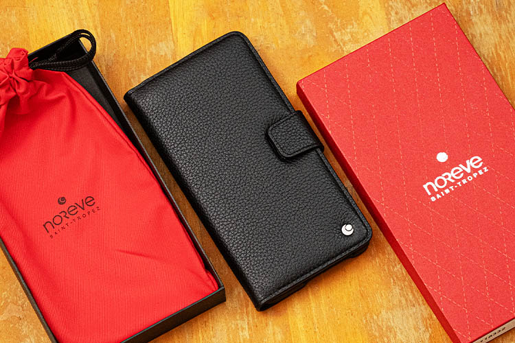 Étui portefeuille cuir Samsung Galaxy S25 Edge