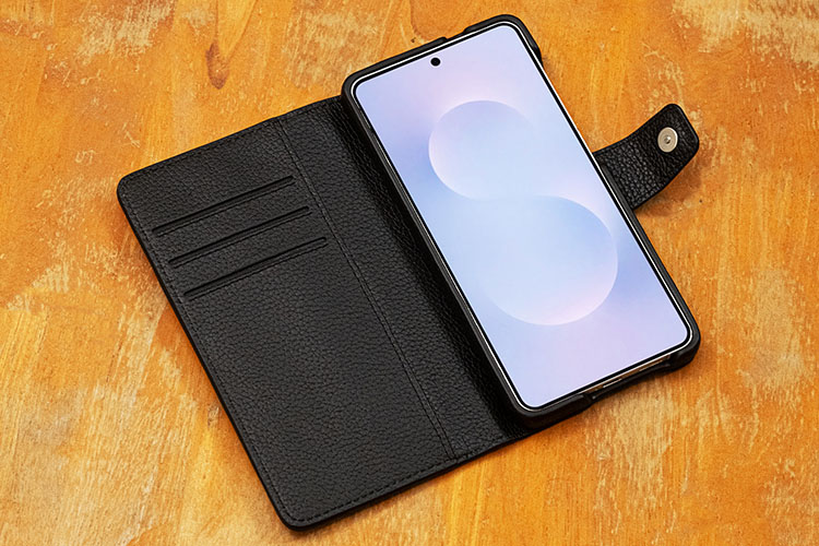 Custodia in pelle Samsung Galaxy S25 Edge