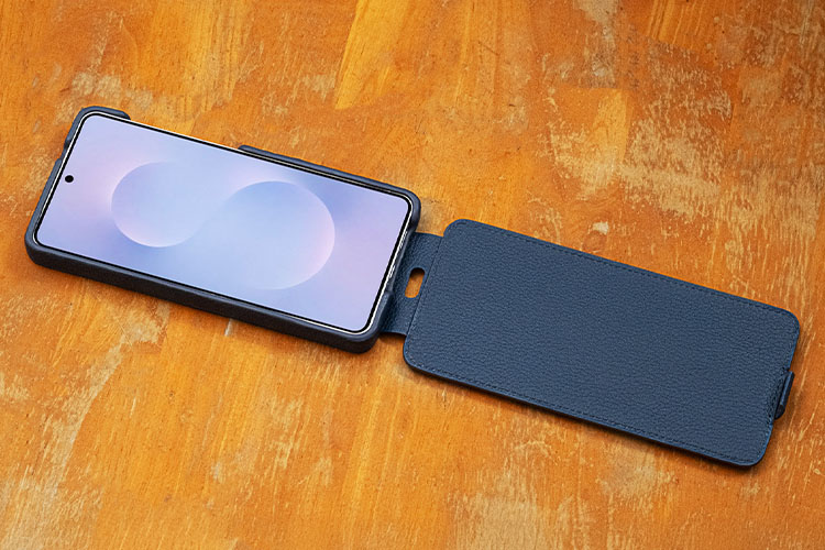 Housse cuir Samsung Galaxy S25 Edge