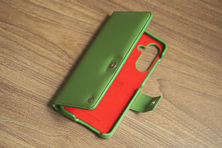 Étui portefeuille cuir Samsung Galaxy A56