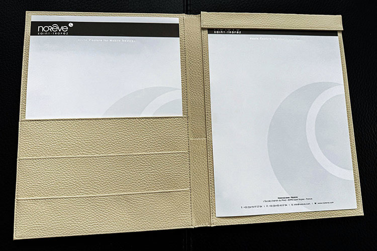 Porta-documentos de hotel A4