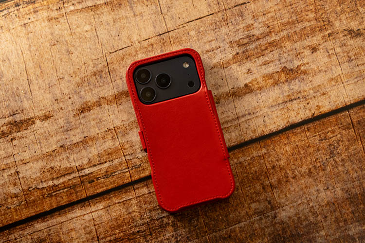 硬质真皮保护套 Apple iPhone 17 Pro