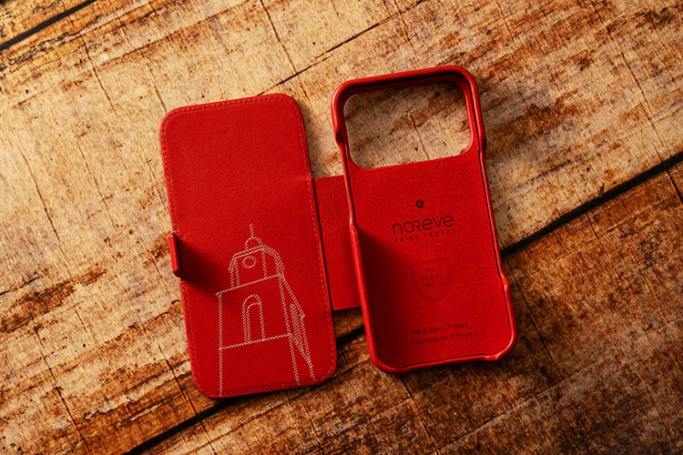 Funda de piel Apple iPhone 17 Pro