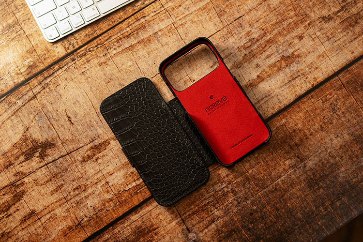 Capa em pele Apple iPhone 17 Pro Max