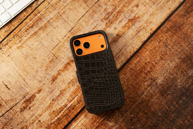 Capa em pele Apple iPhone 17 Pro Max